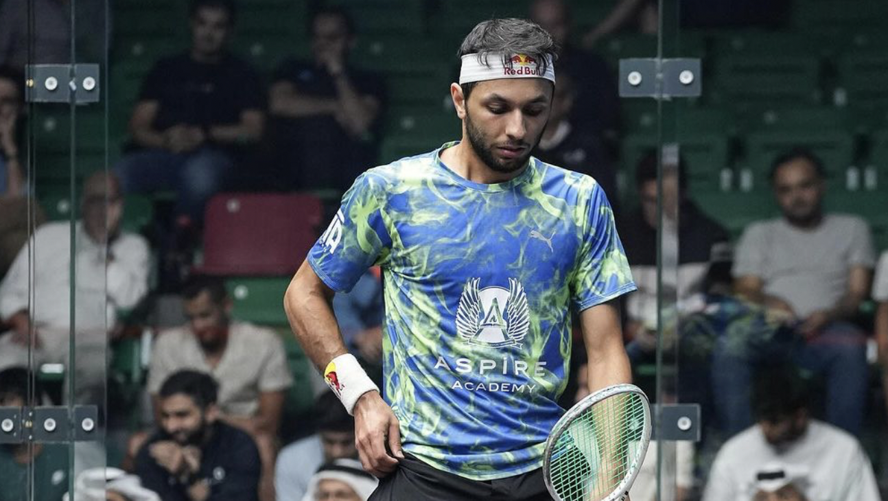 Qatar’s Al Tamimi loses to top seed Momen in QSF 3 Squash Championship